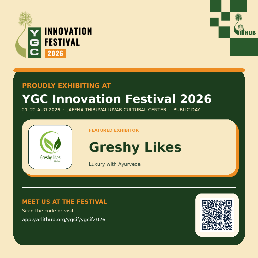 Greshy Likes exhibiting at YGC Innovation Festival 2026