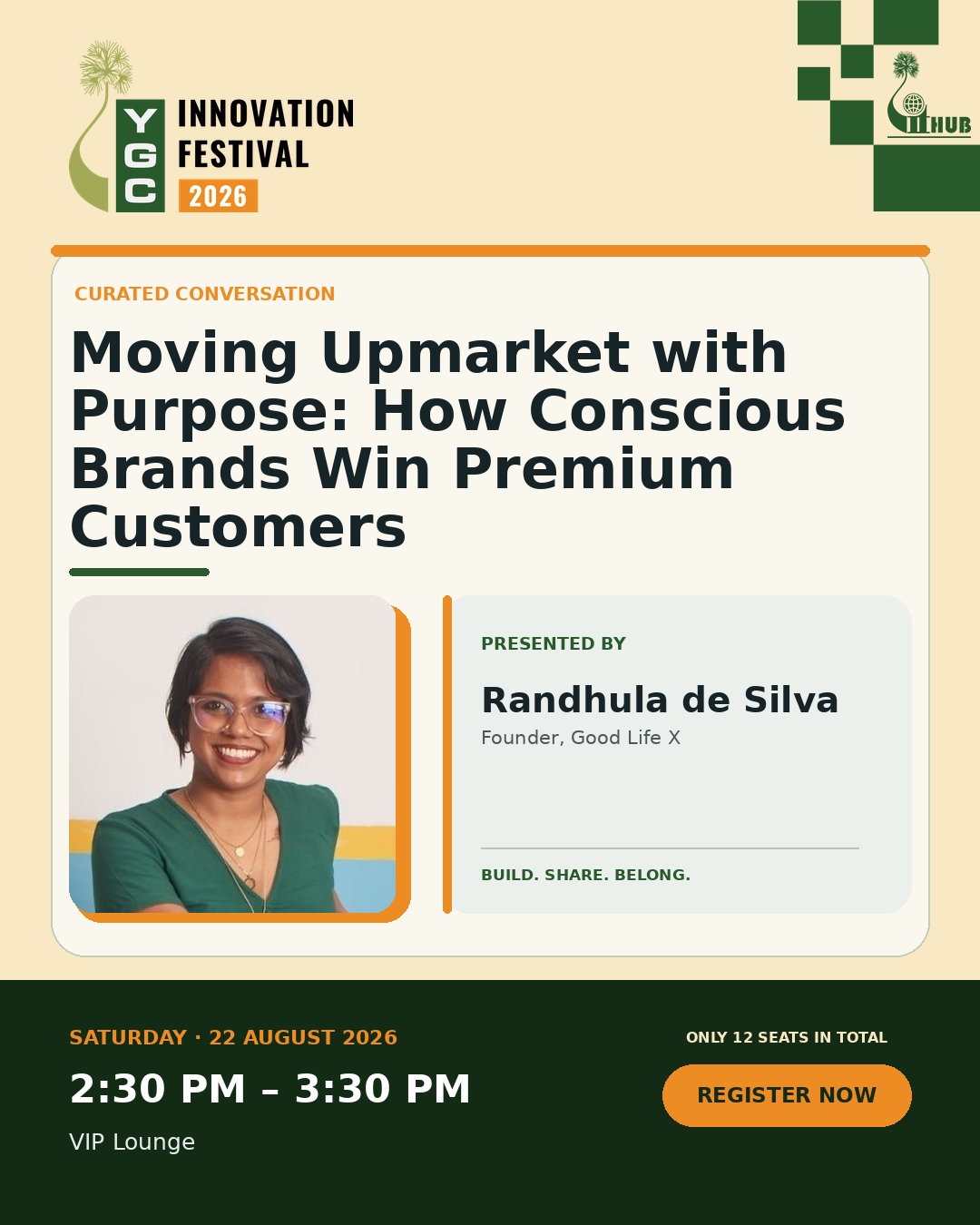 Poster for Moving Upmarket with Purpose: How Conscious Brands Win Premium Customers