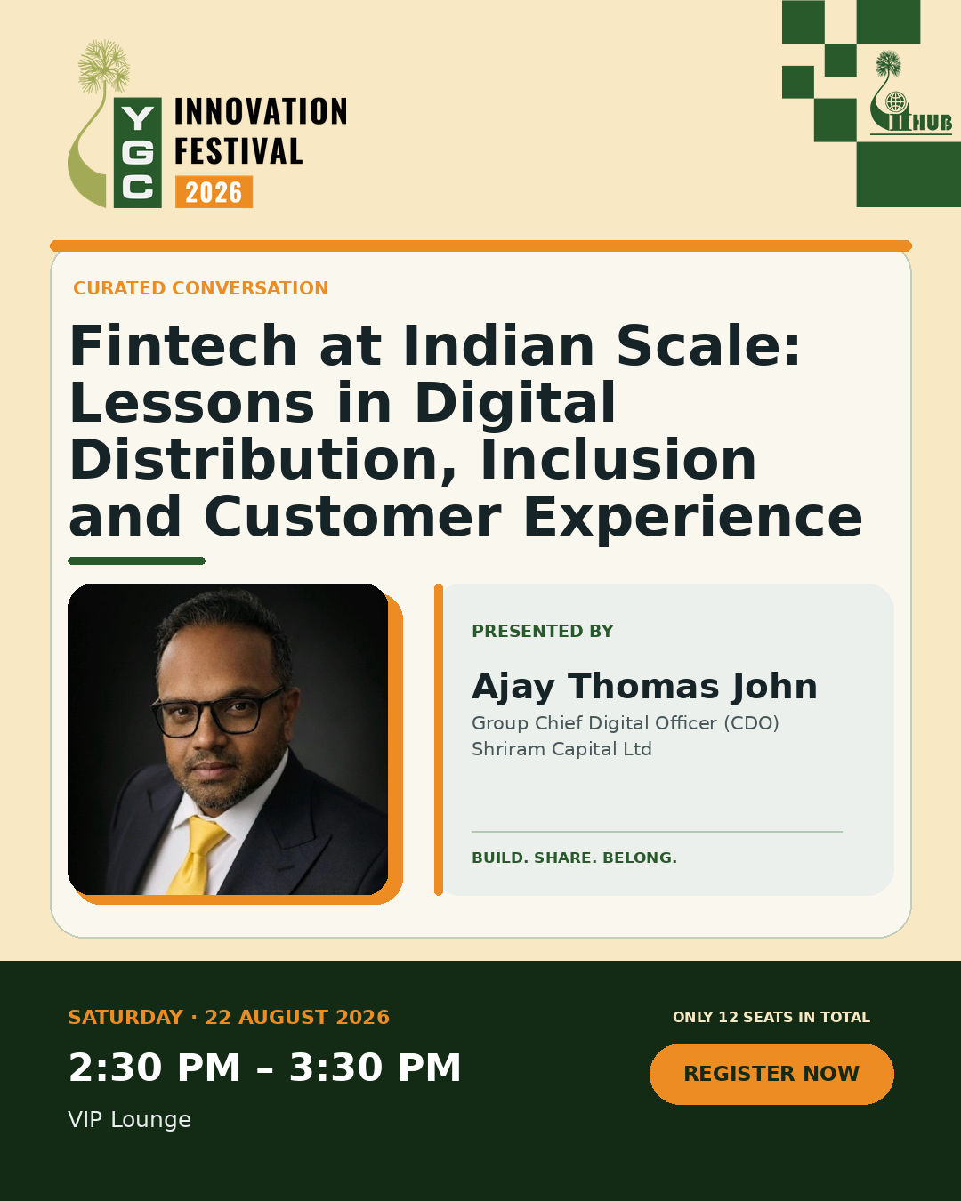 Poster for Fintech at Indian Scale: Lessons in Digital Distribution, Inclusion and Customer Experience
